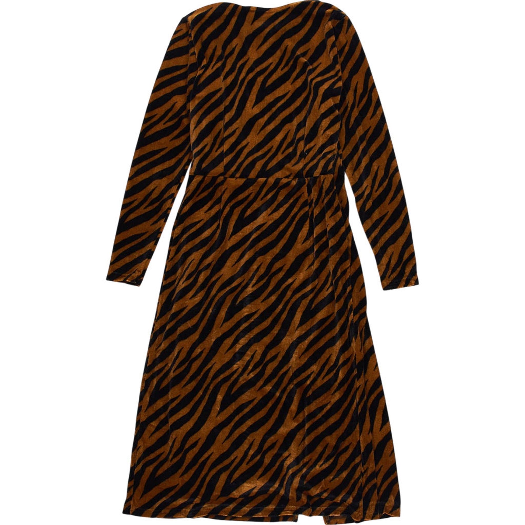 Joanie Diane Tiger Print Wrap Dress