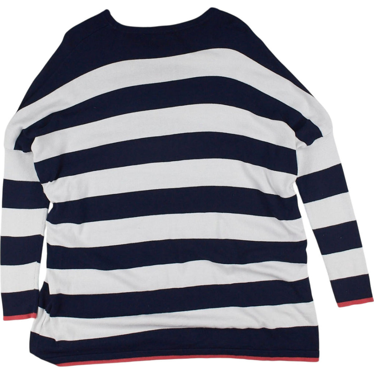Seraphine Navy White Stripe Top