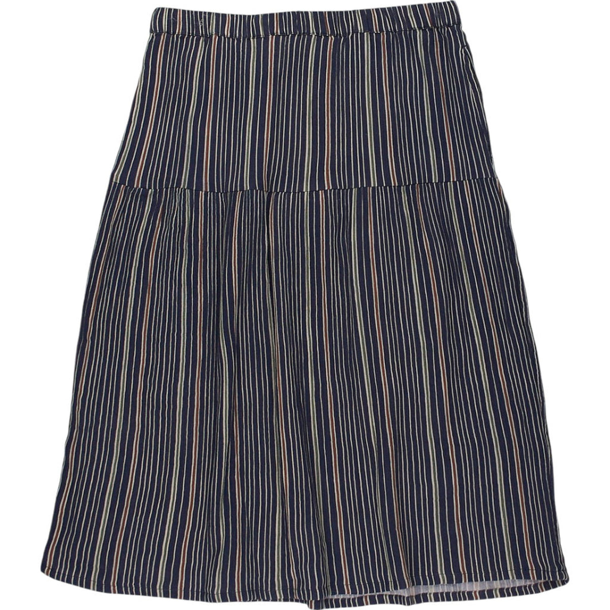 WYSE Effie Multi Stripe Midi Skirt