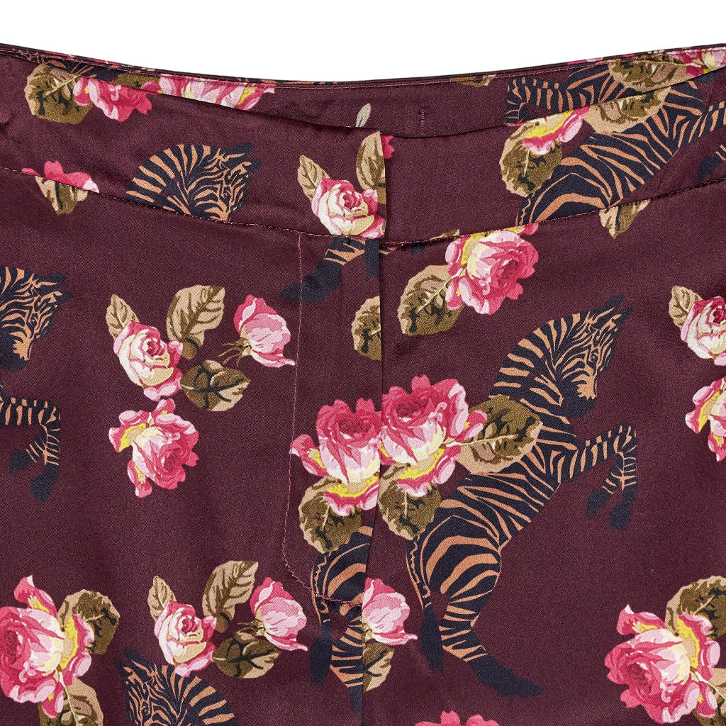 Floral Pattern Trousers