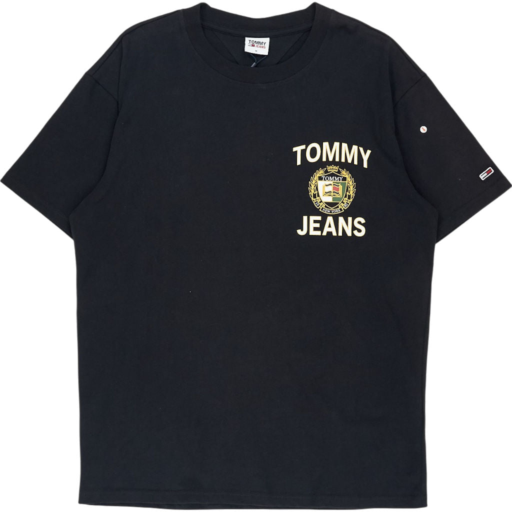 Tommy Jeans Black Crest T-Shirt