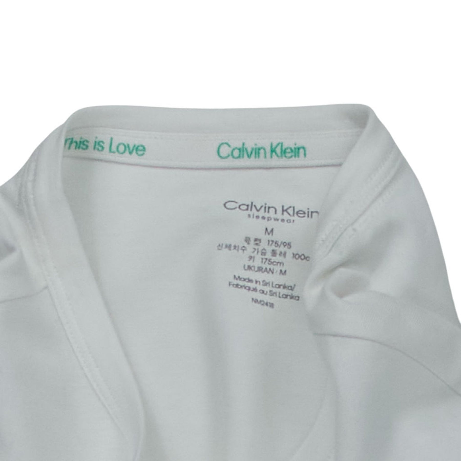 Calvin Klein White This is Love T-Shirt