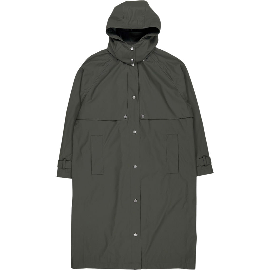Lands' End Green Raincoat