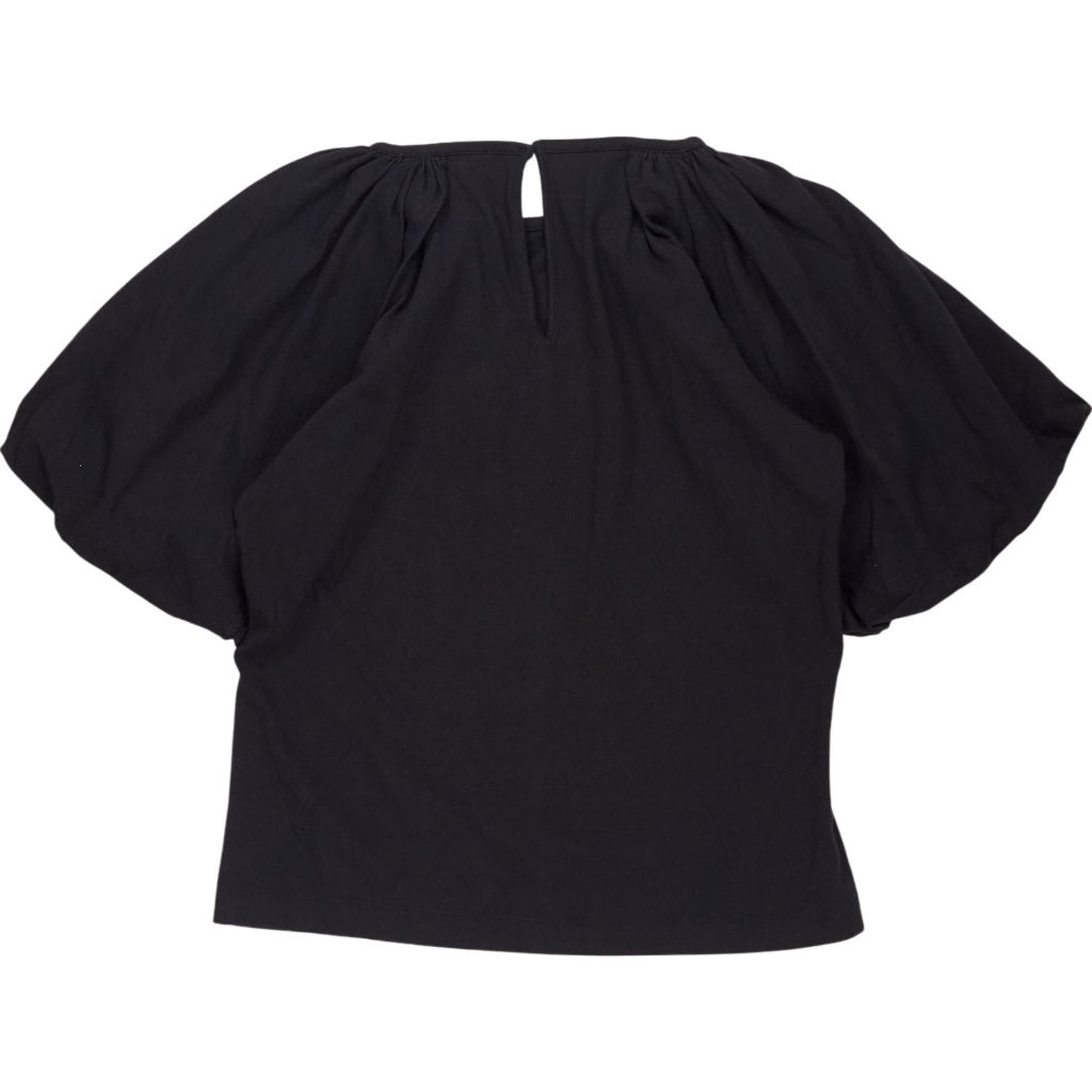 Frame Black Puff Sleeve Jersey Tee