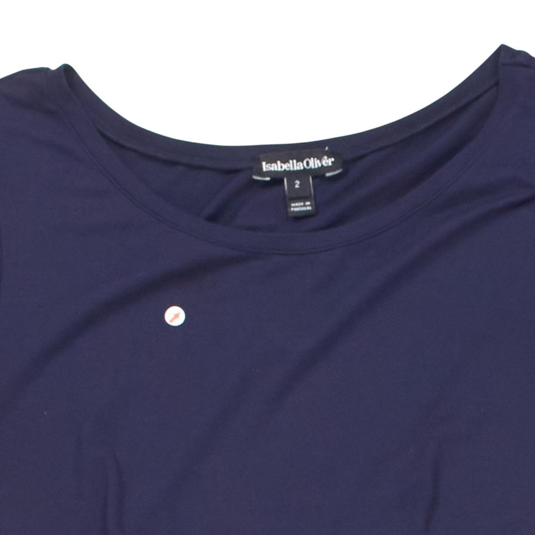 Isabella Oliver Navy Midi Dress