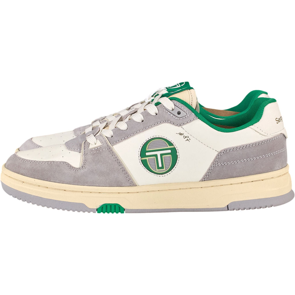 Sergio Tacchini Grey & Green Trainers