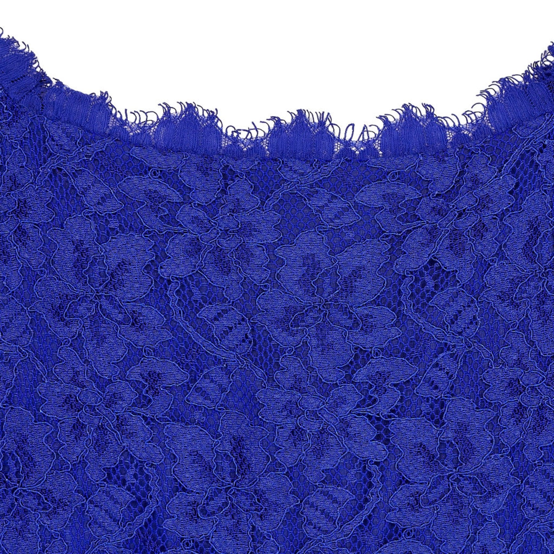Diane von Furstenberg Blue Zarita Lace Dress