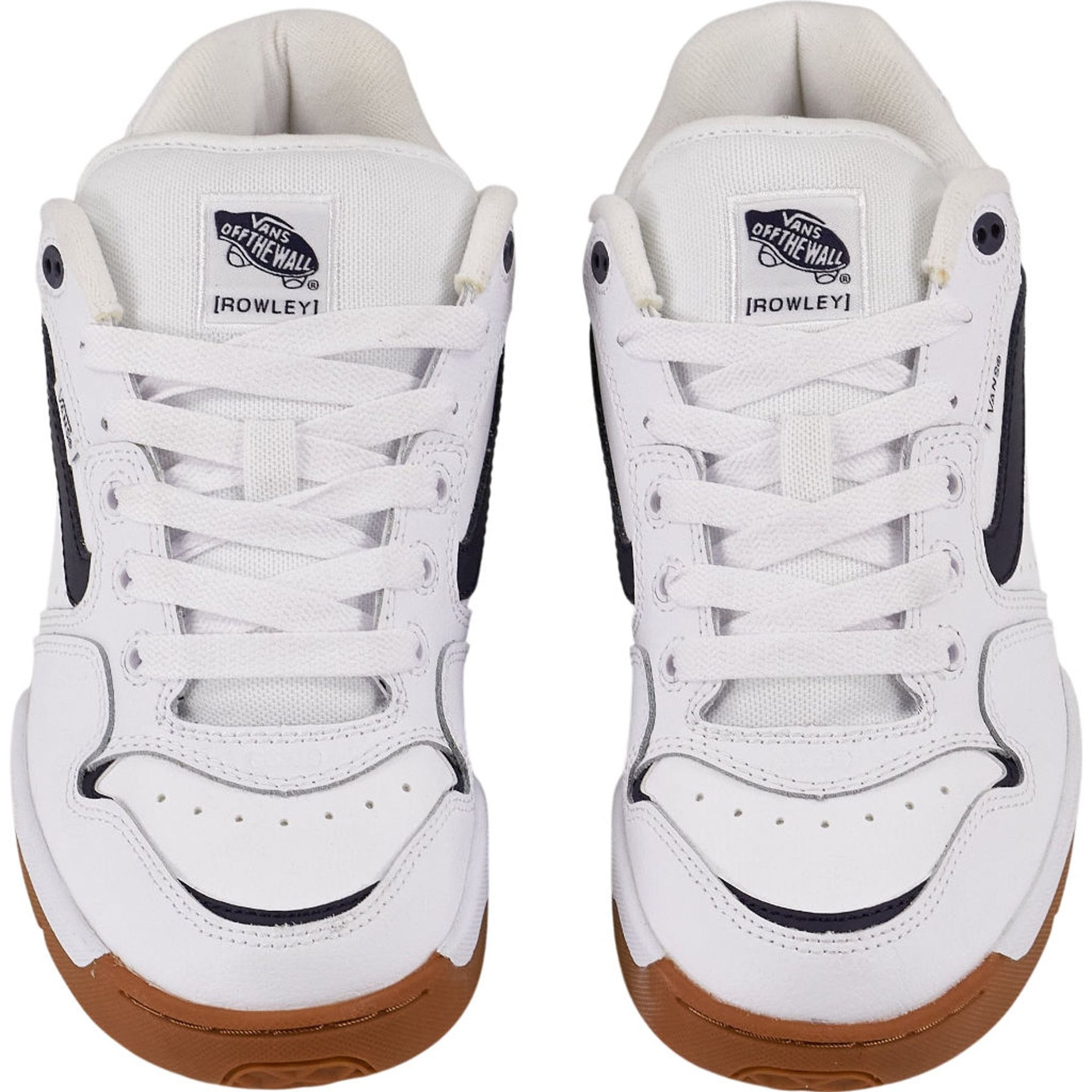 Vans White Navy Rowley XLT Trainers US 9