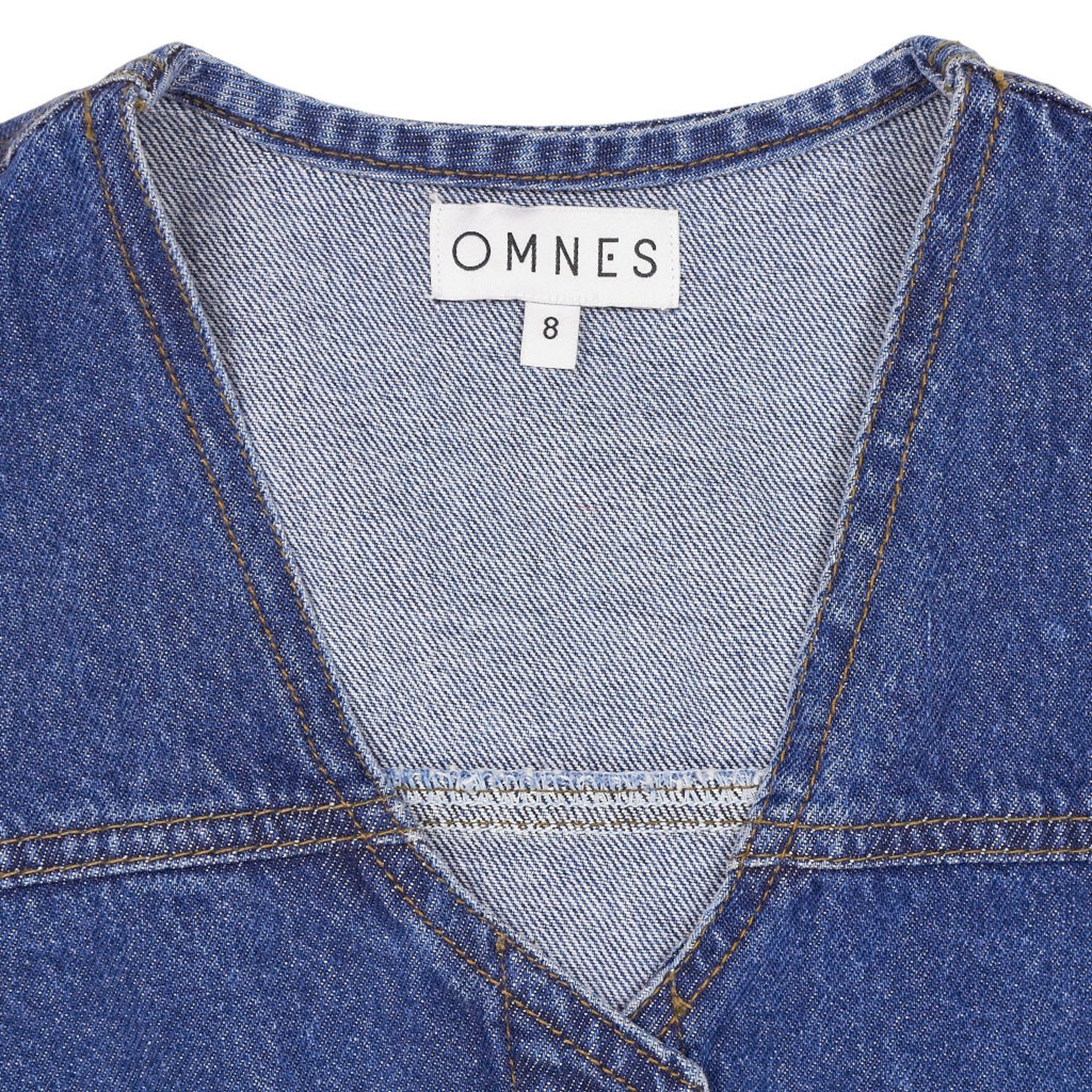 OMNES Blue Denim Vest