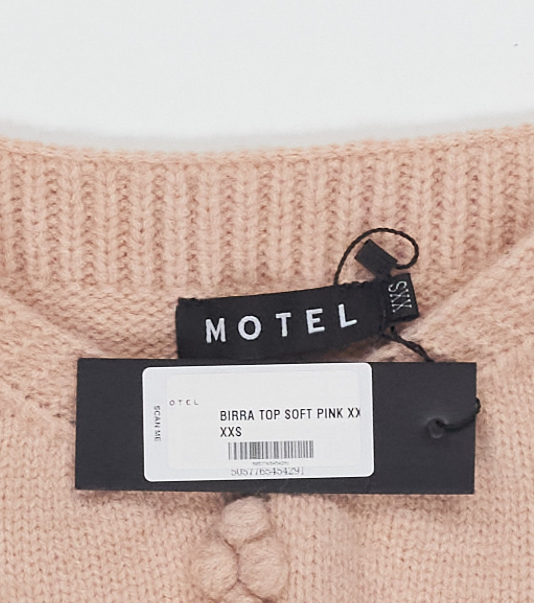 Motel Soft Pink Birra Top
