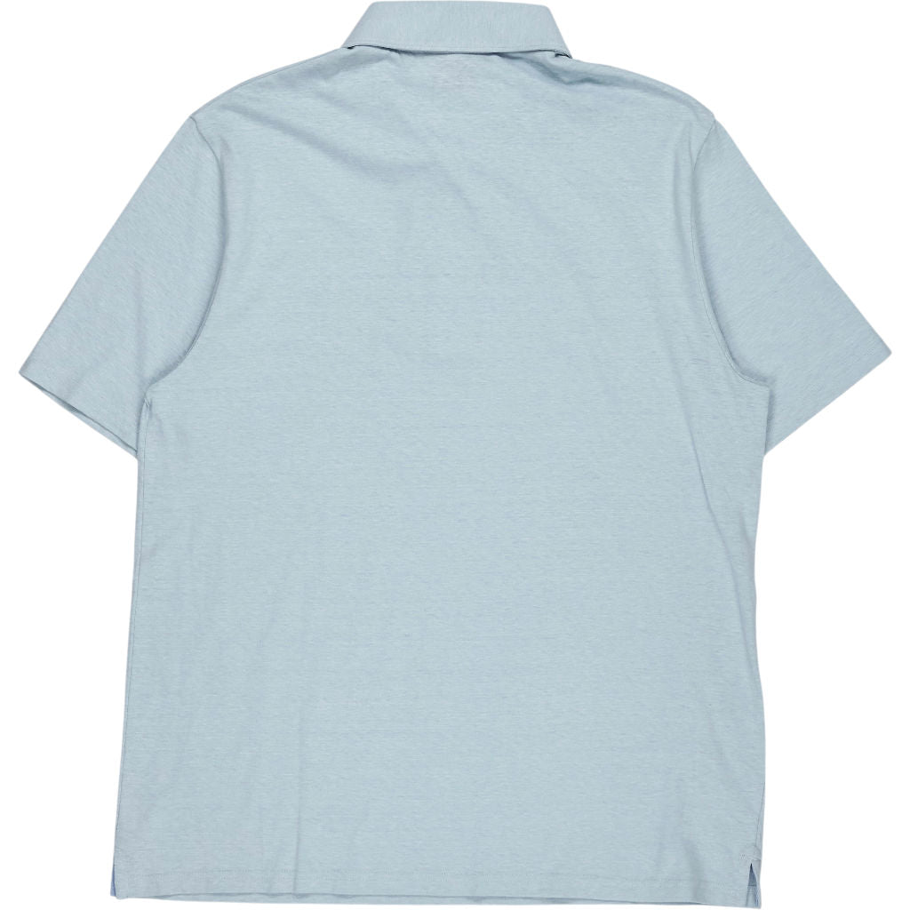 Lyle & Scott Blue Cotton Polo Shirt
