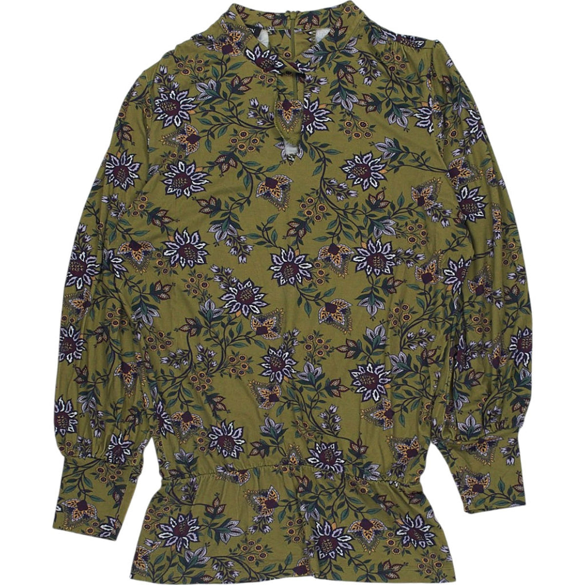 Baukjen Green Floral Blouse