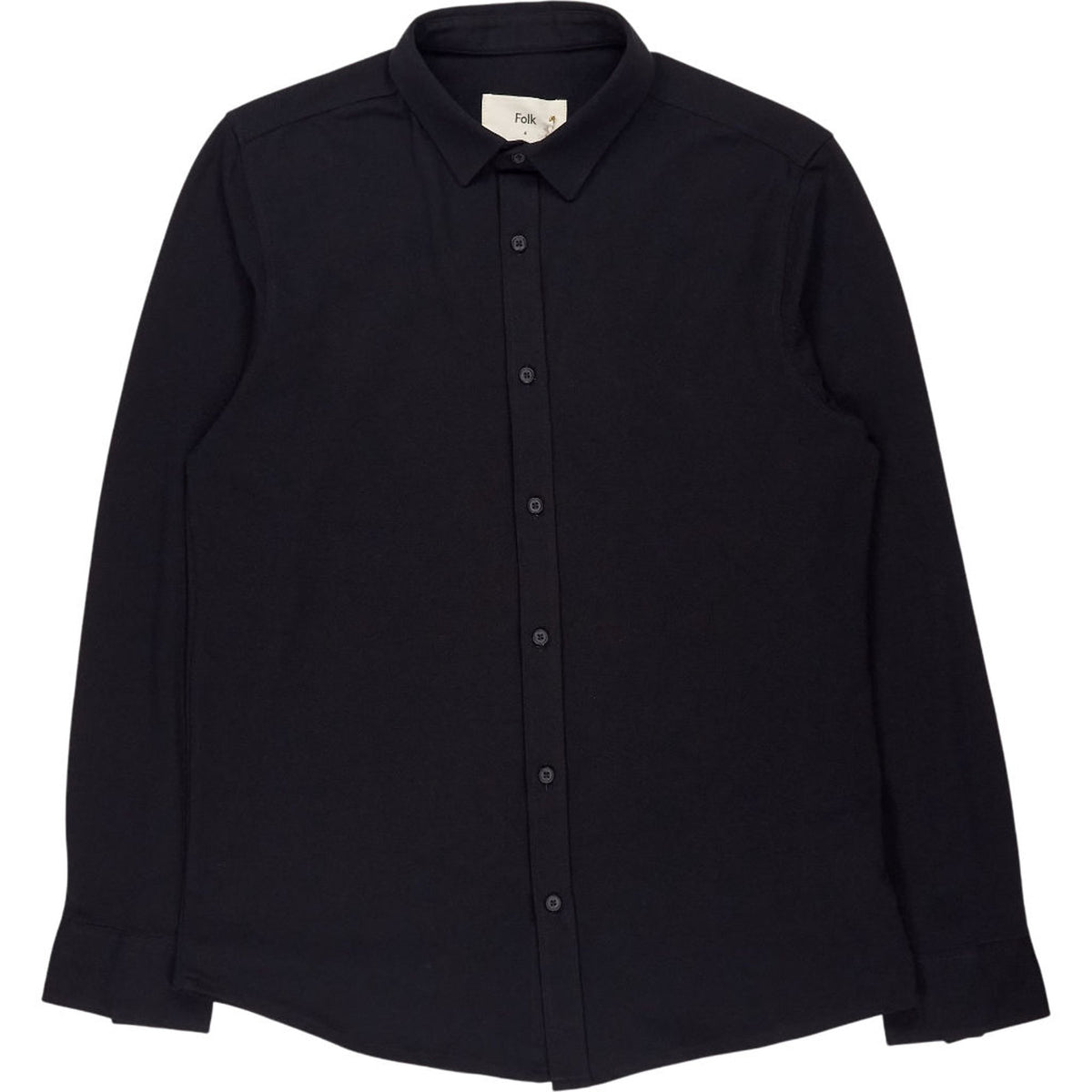 Folk Black Chester Shirt