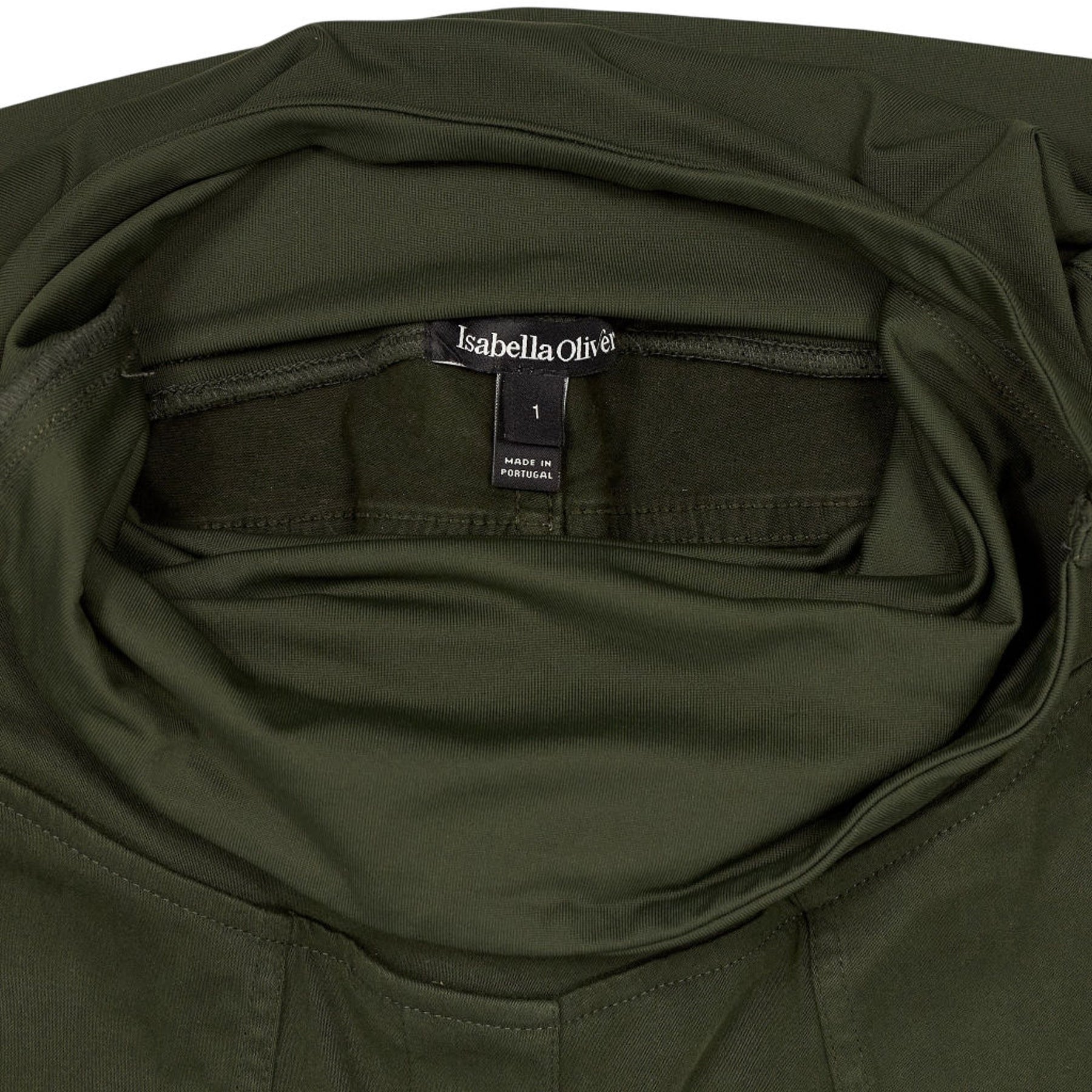 Isabella Oliver Green Maternity Trousers