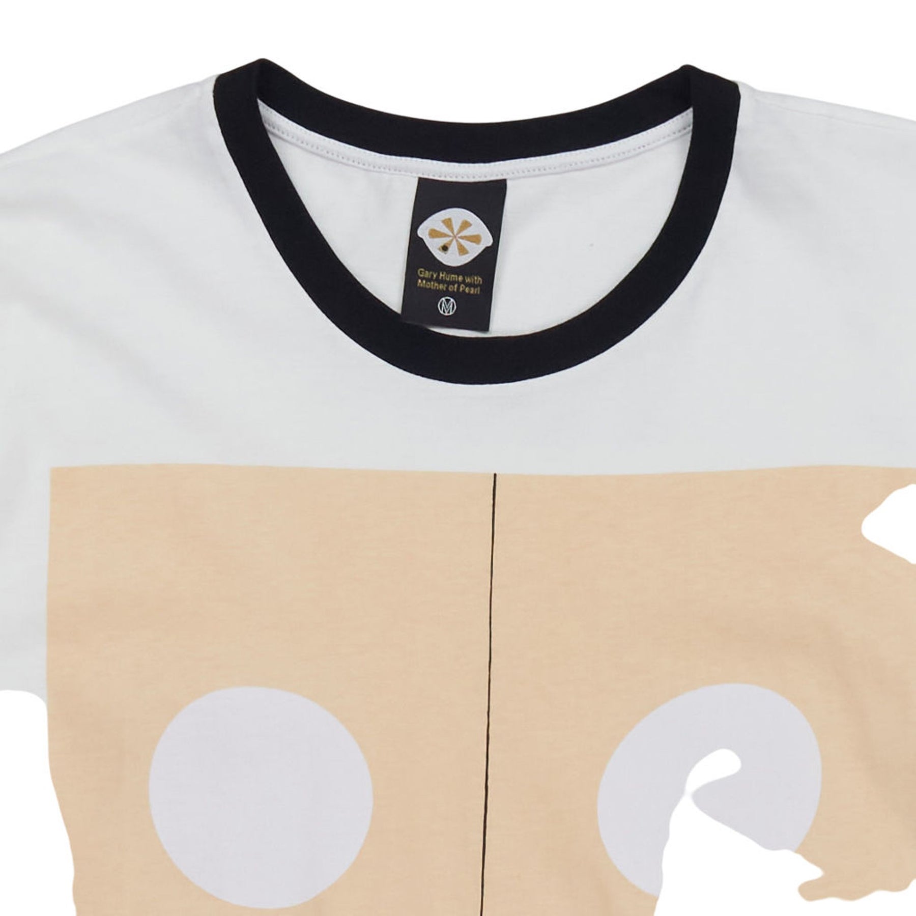 Mother of Pearl White Graphic T-Shirt