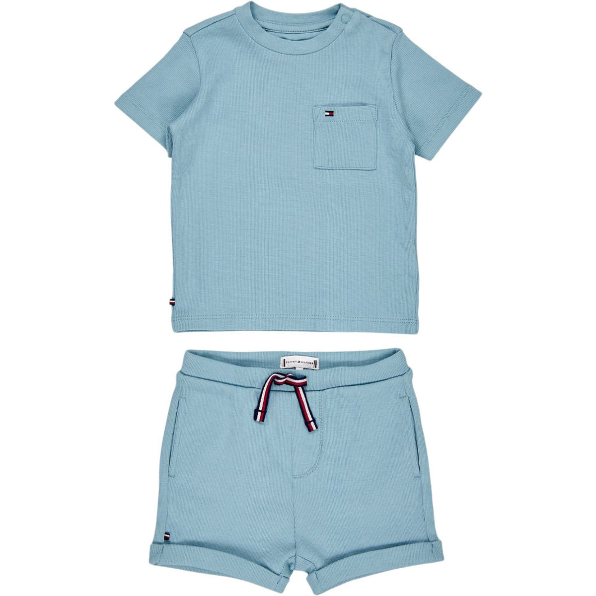 Tommy Hilfiger Blue Baby Short Set