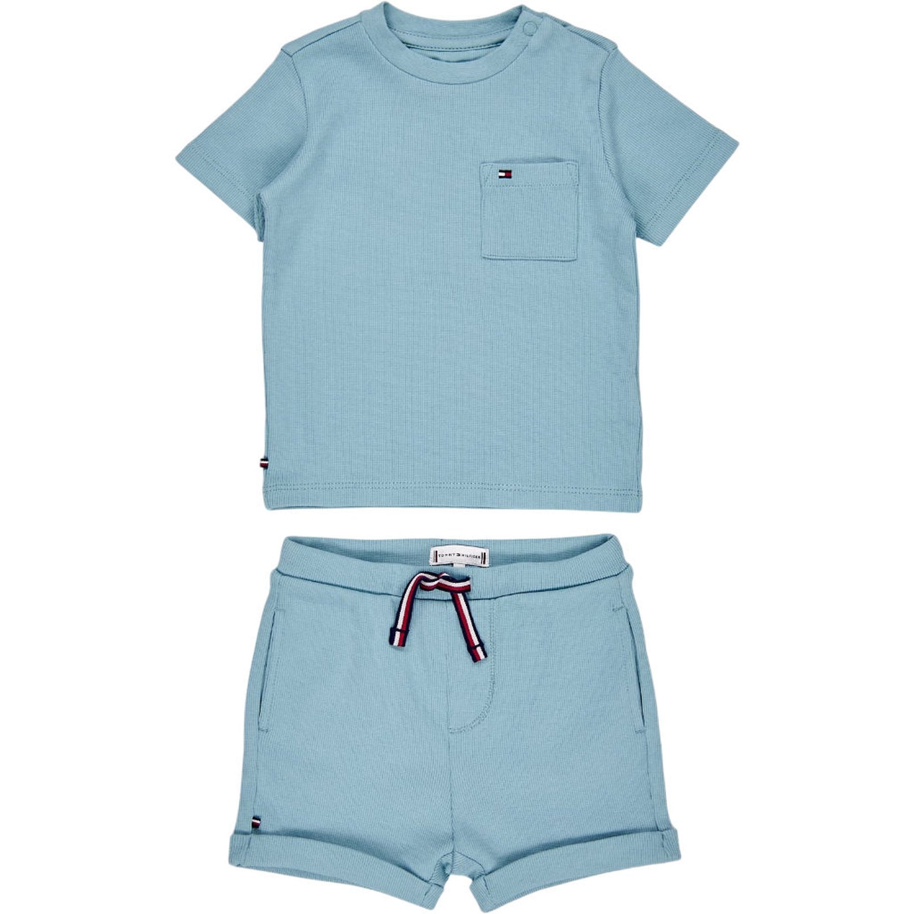Tommy Hilfiger Blue Baby Short Set