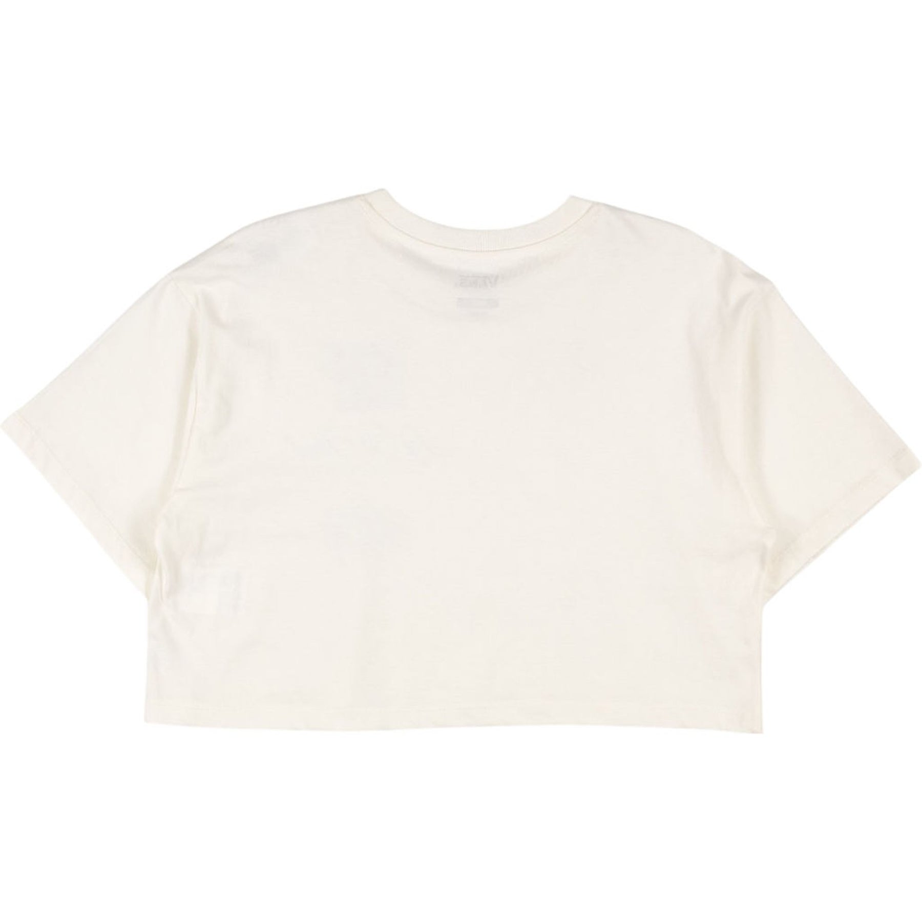 Vans Cream Graphic Crop T-Shirt