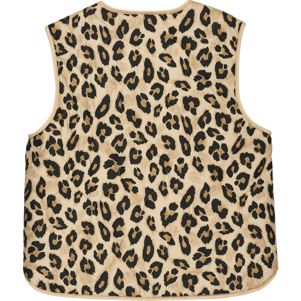 Wyse Leopard Print Gilet UK 8