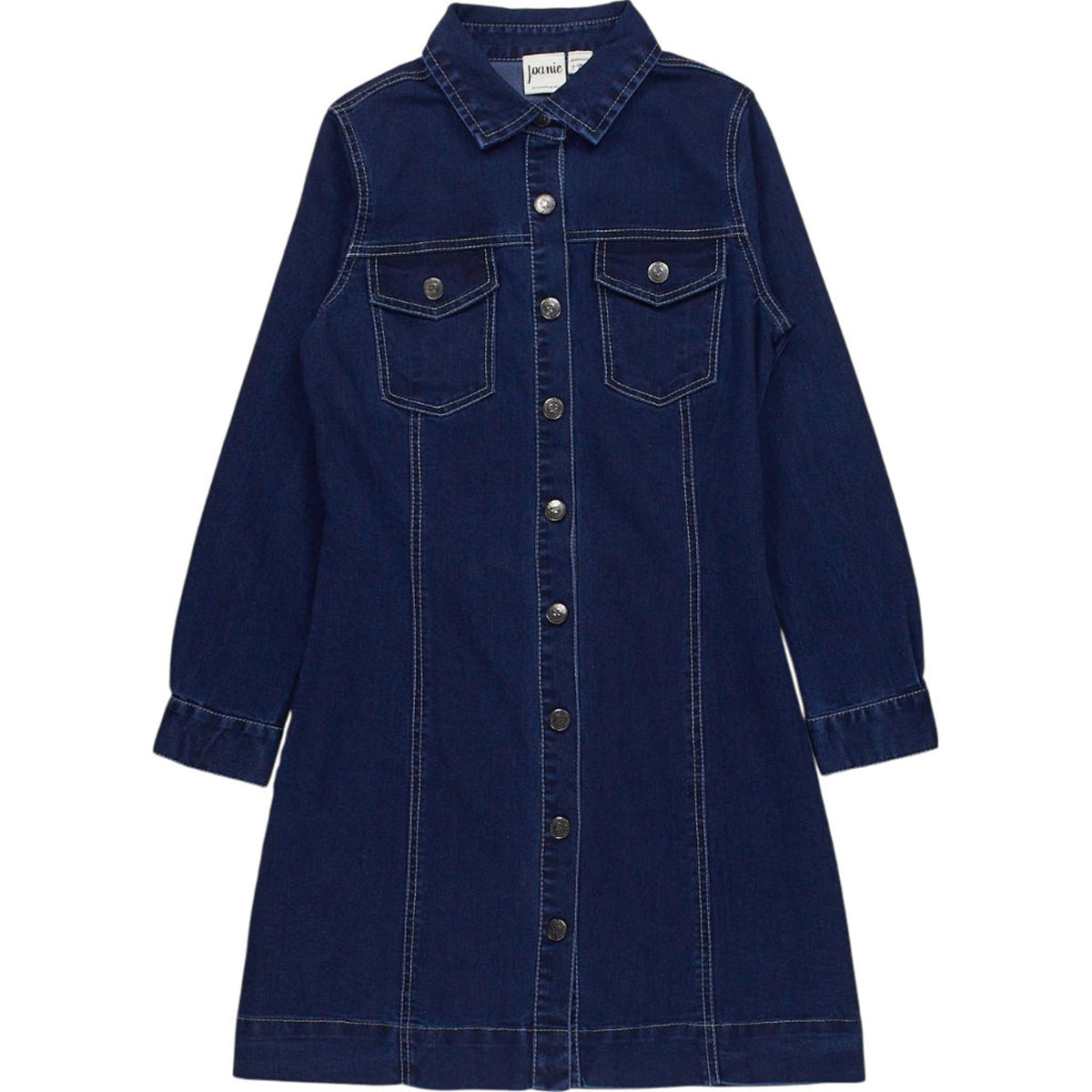 Joanie Dark Wash Denim Shirt Dress