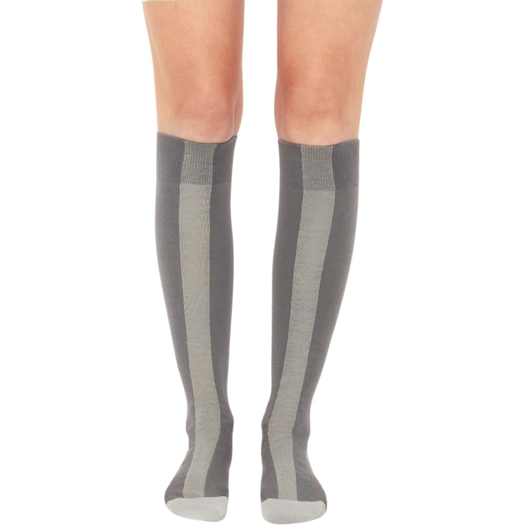 Amari-Amar Grey Knee High Socks