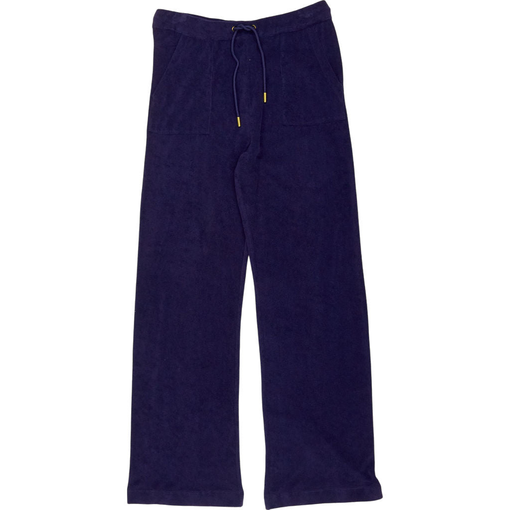 Wyse Navy Towelling Trousers M