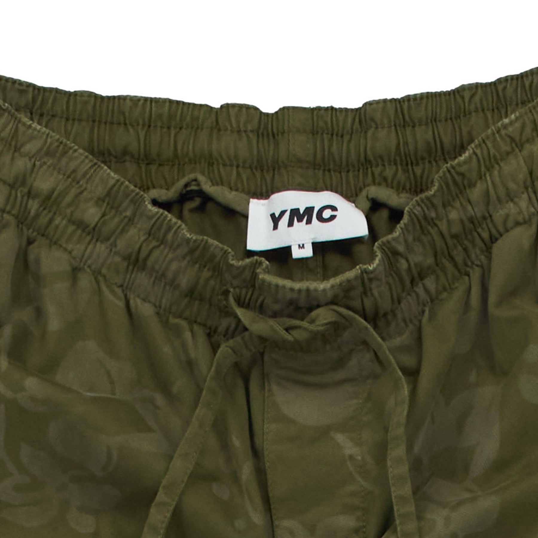 YMC Khaki Floral Pattern Trousers