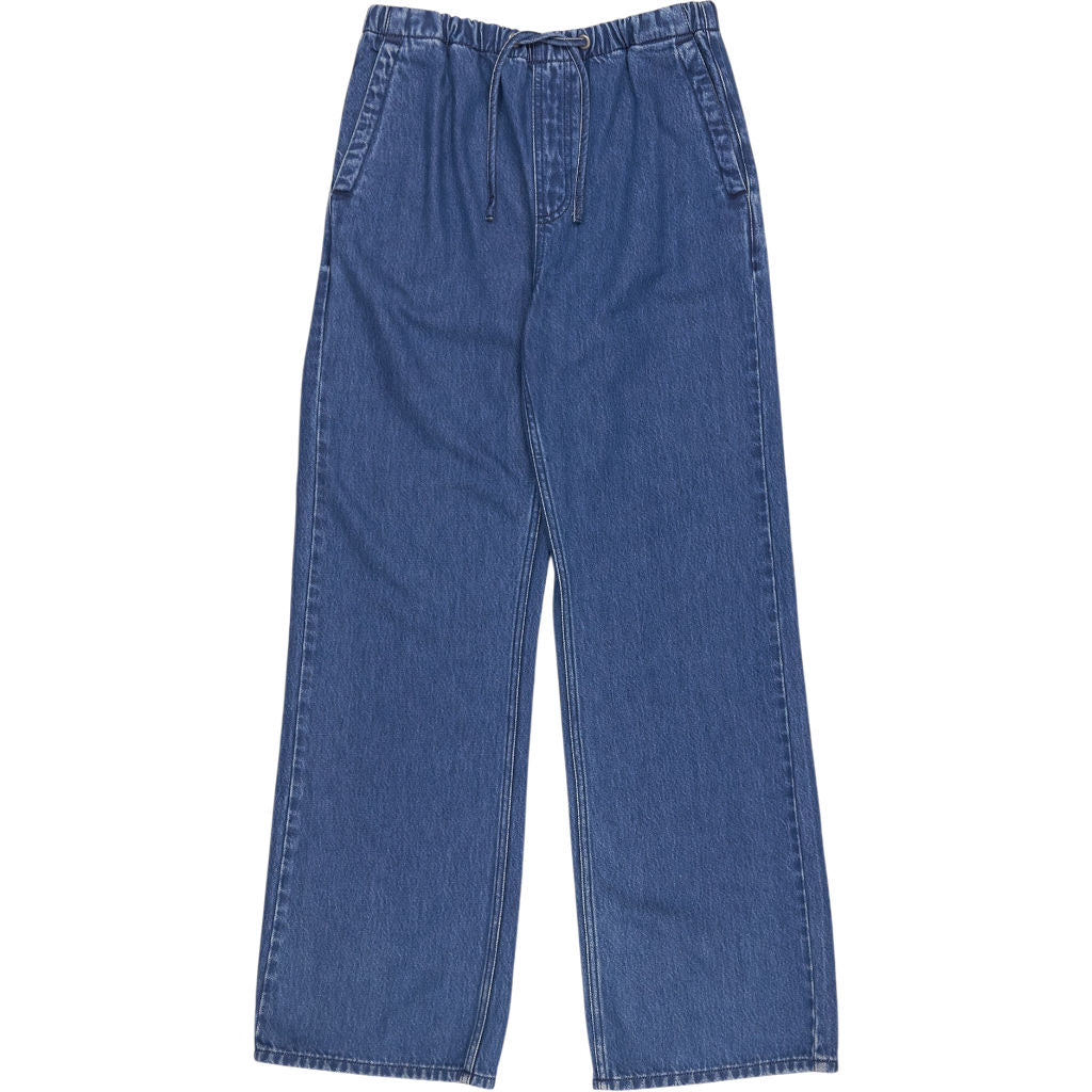 Hush Blue Tie Wasi Wide Leg Trousers