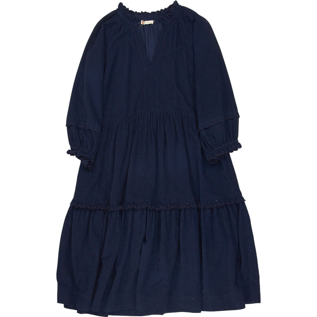 Wyse Navy Cord Dress