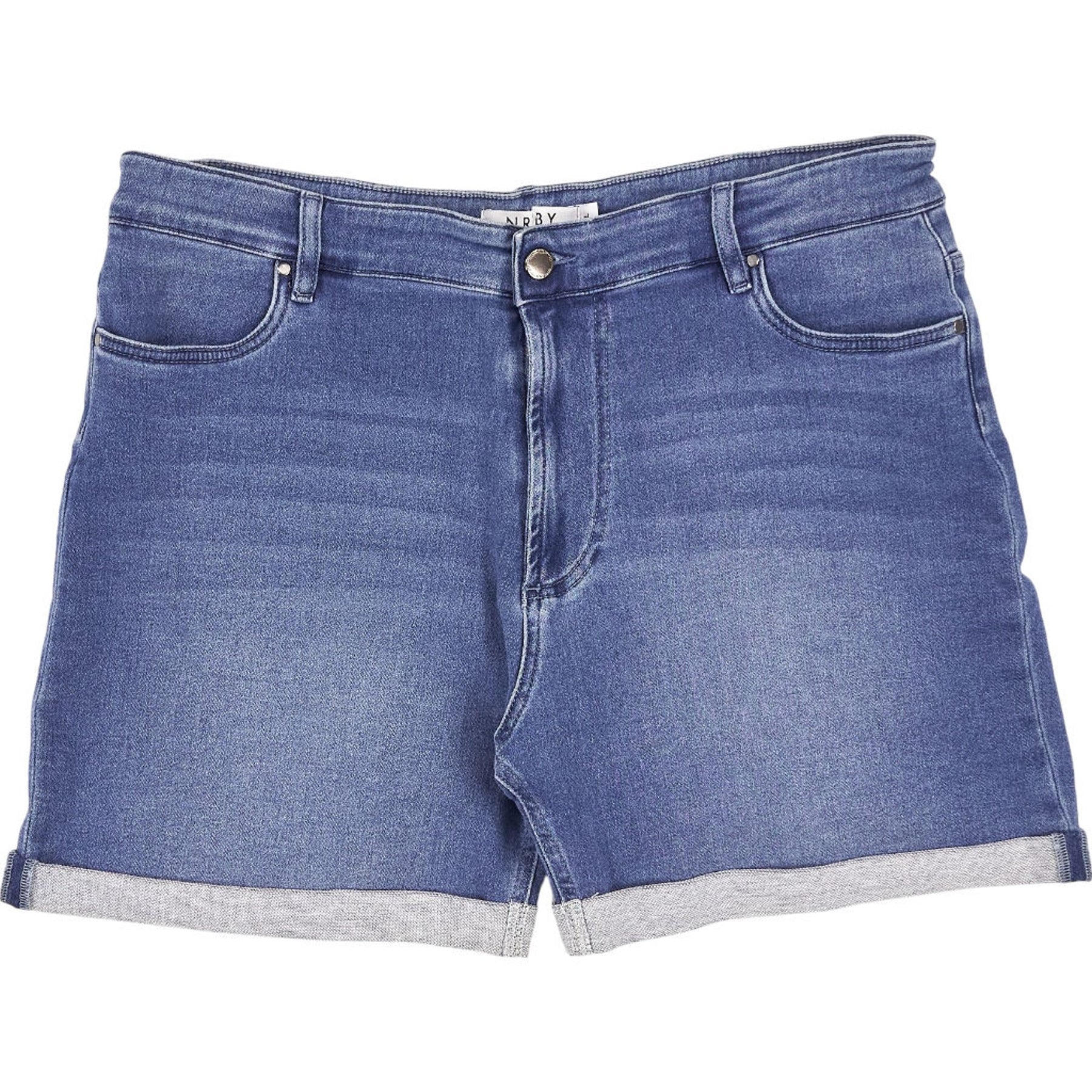 NRBY Blue Denim Shorts