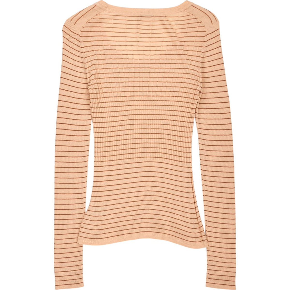 Joseph Peach Stripe Knit Top