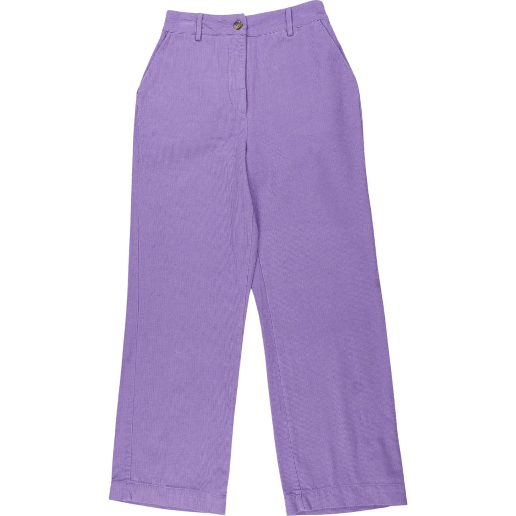 OMNES Purple Corduroy Trousers
