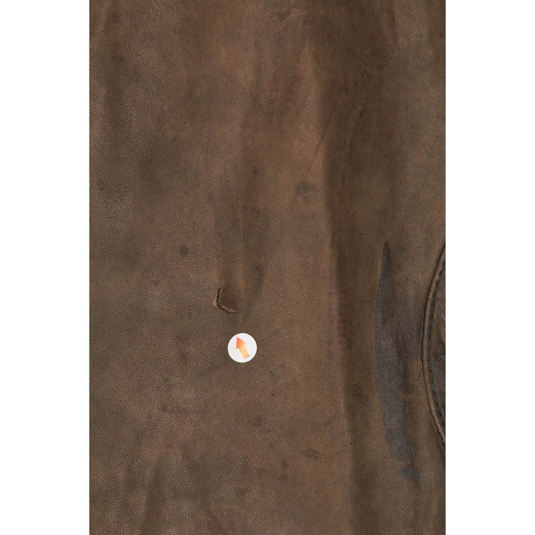 Bruno Morelli Brown Leather Biker Jacket