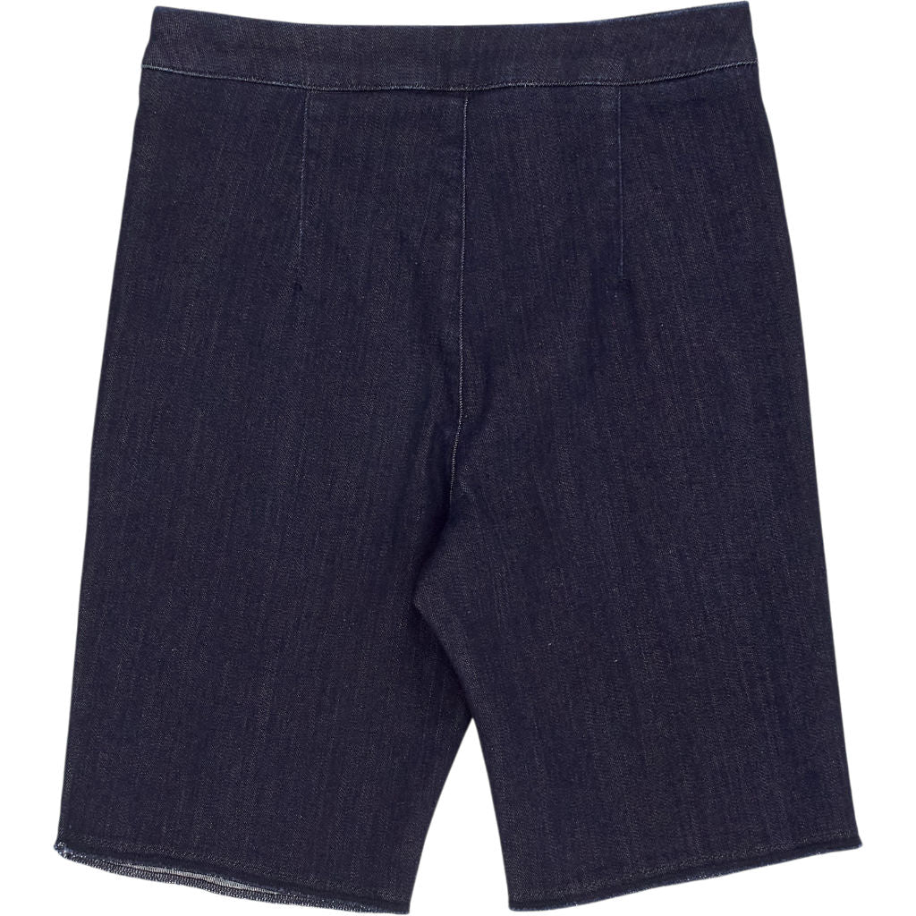 NRBY Blue Denim Stretch Shorts