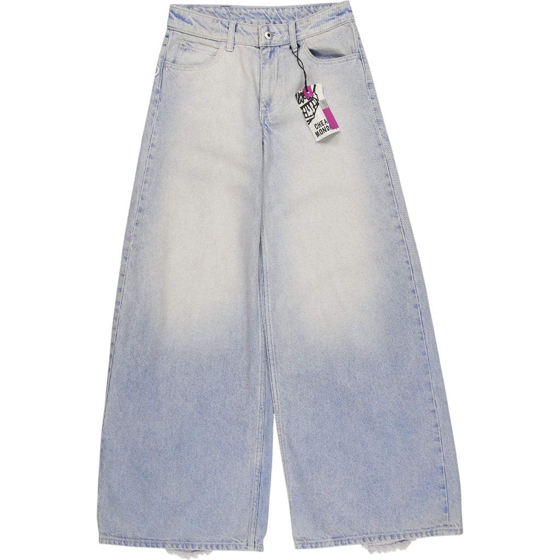 Cheap Monday Light Blue Wide Leg Jeans