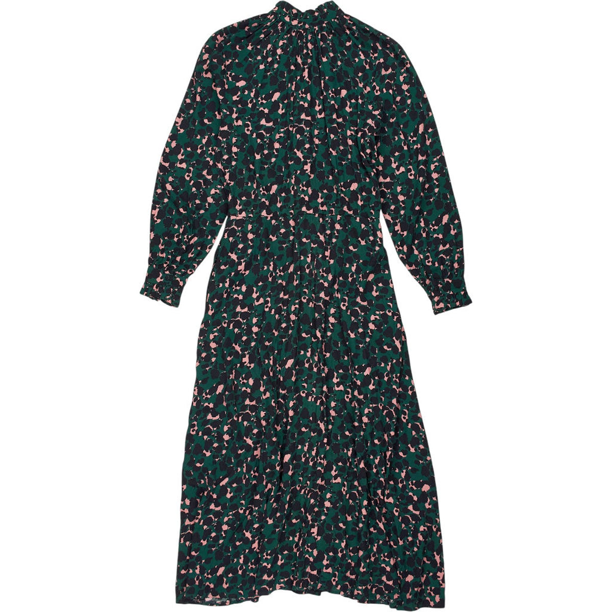 Baukjen Green Patterned Midi Dress