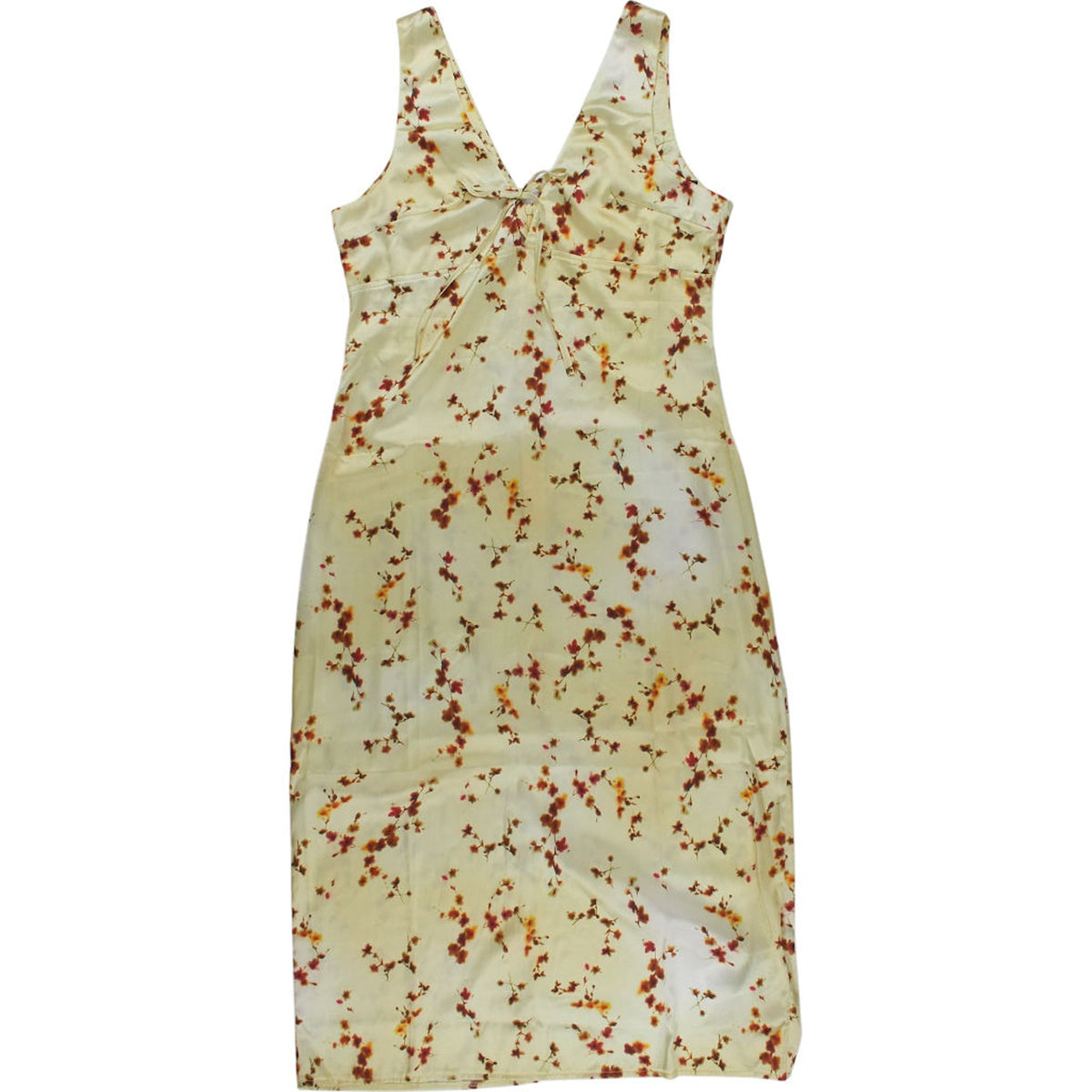 Motel Yellow Floral Lasanda Dress