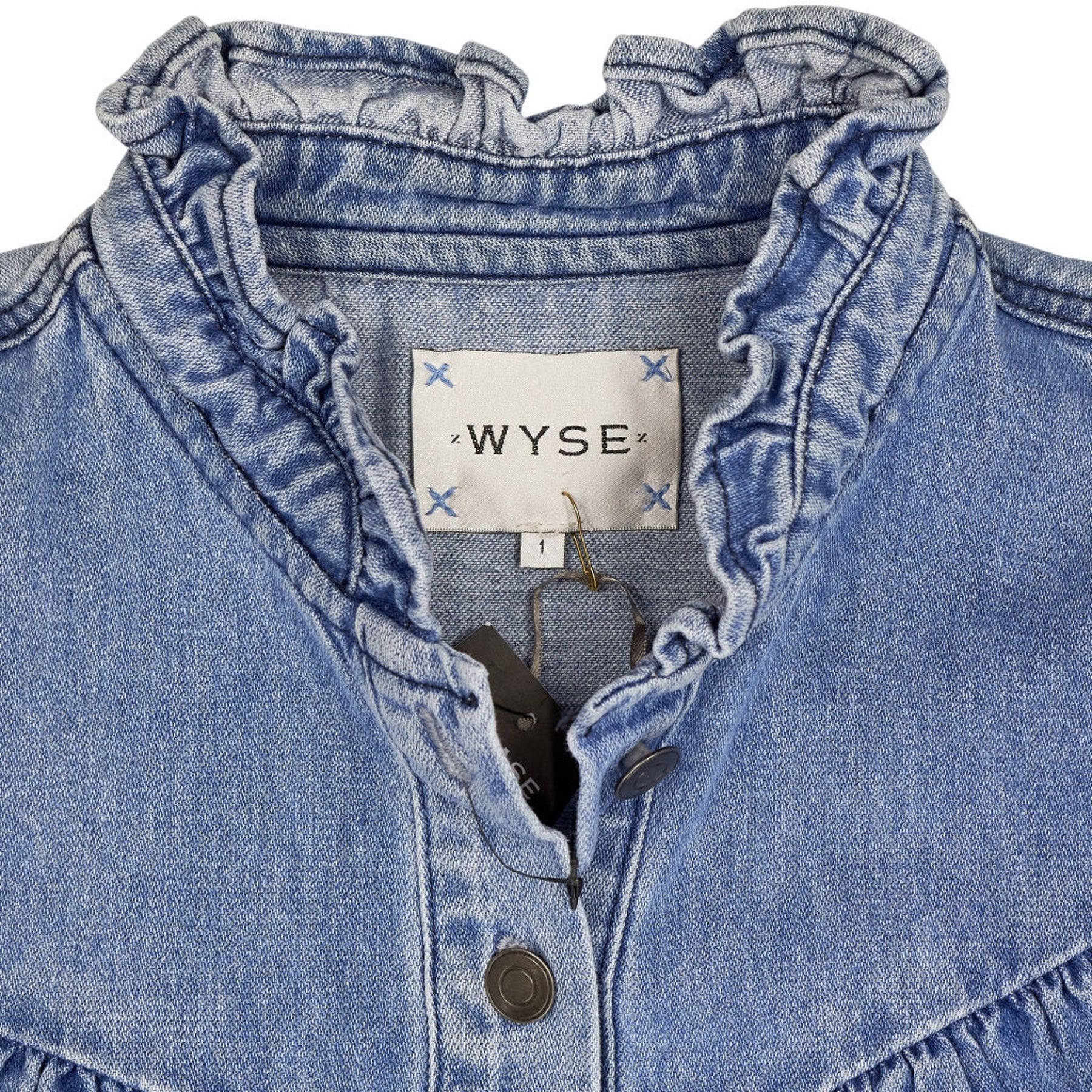Wyse Blue Denim Jacket 1