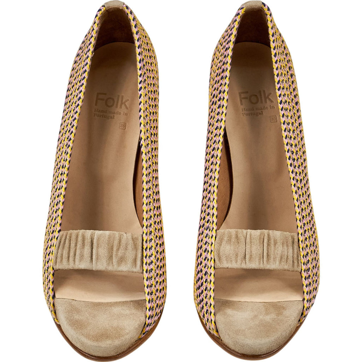 Folk Multi Karin Wedge Sandals