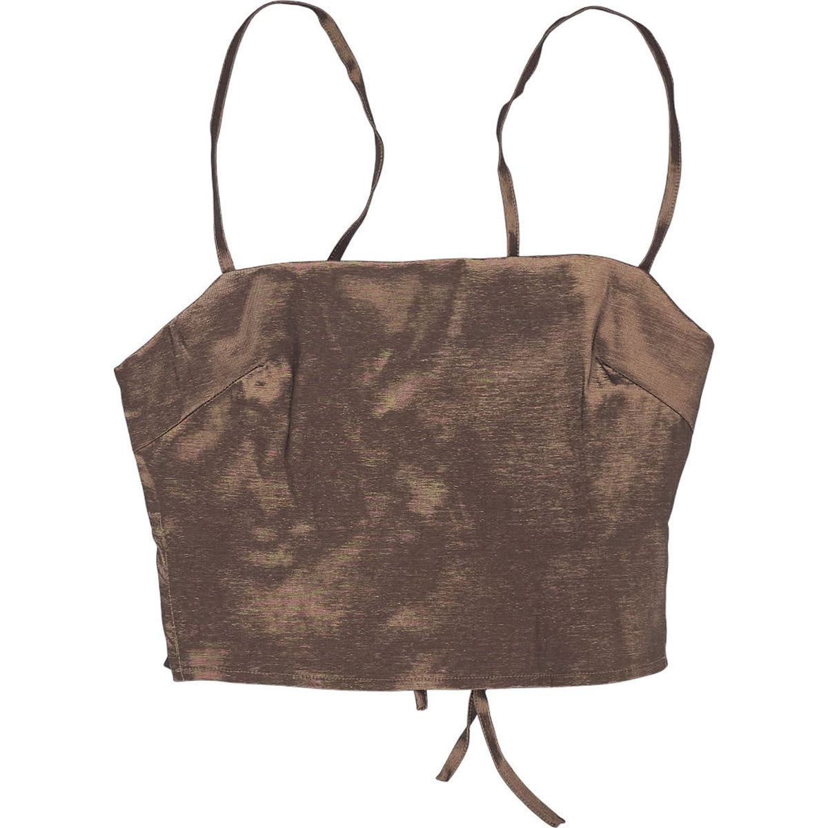 Motel Bronze Satin Merita Top