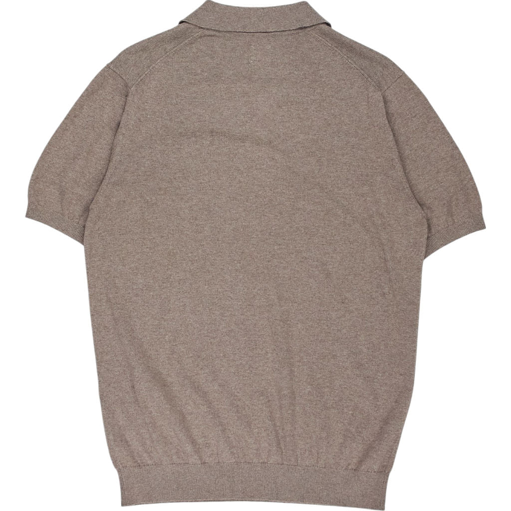 Moss Brown Cotton Cashmere Jumper