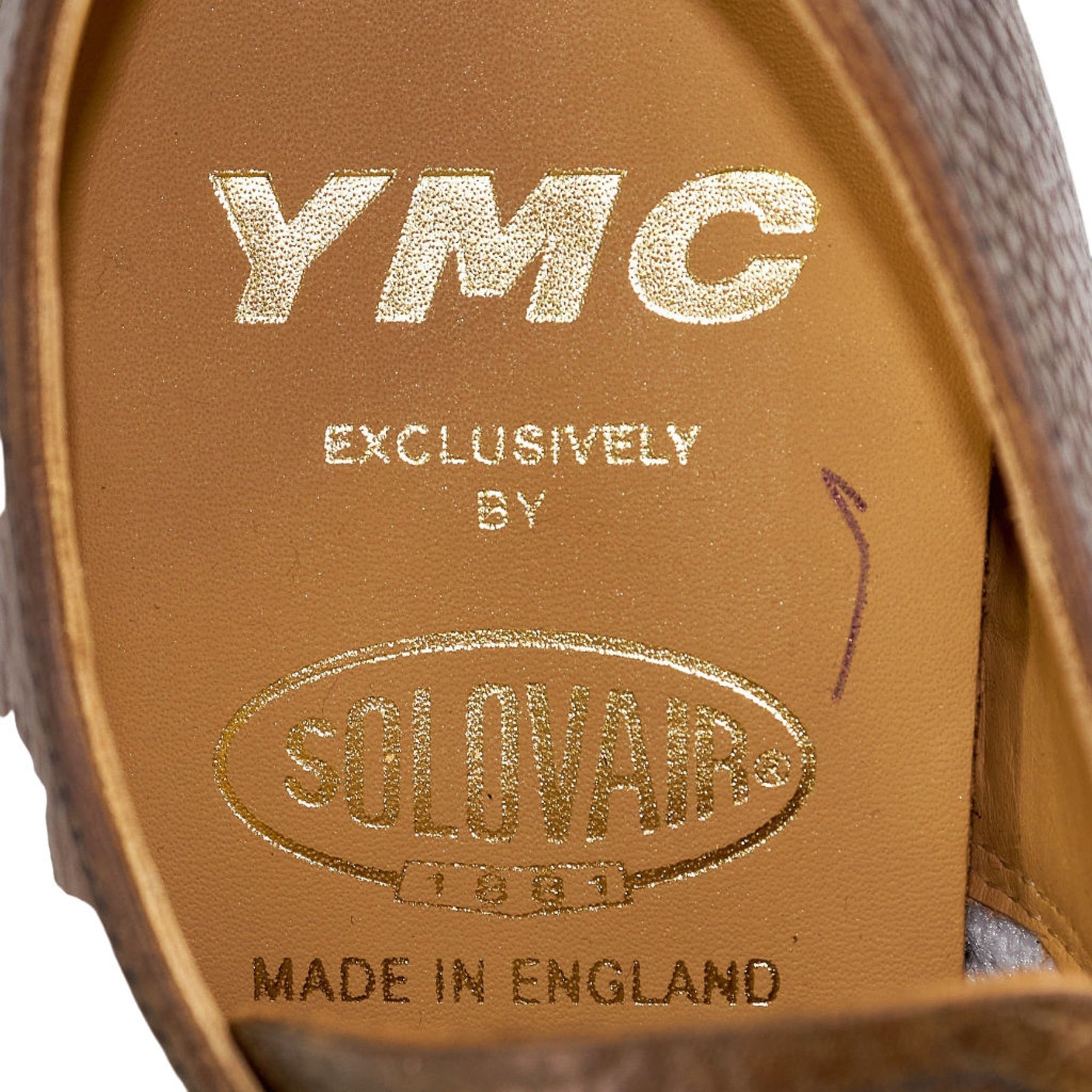 YMC Brown Leather Shoes