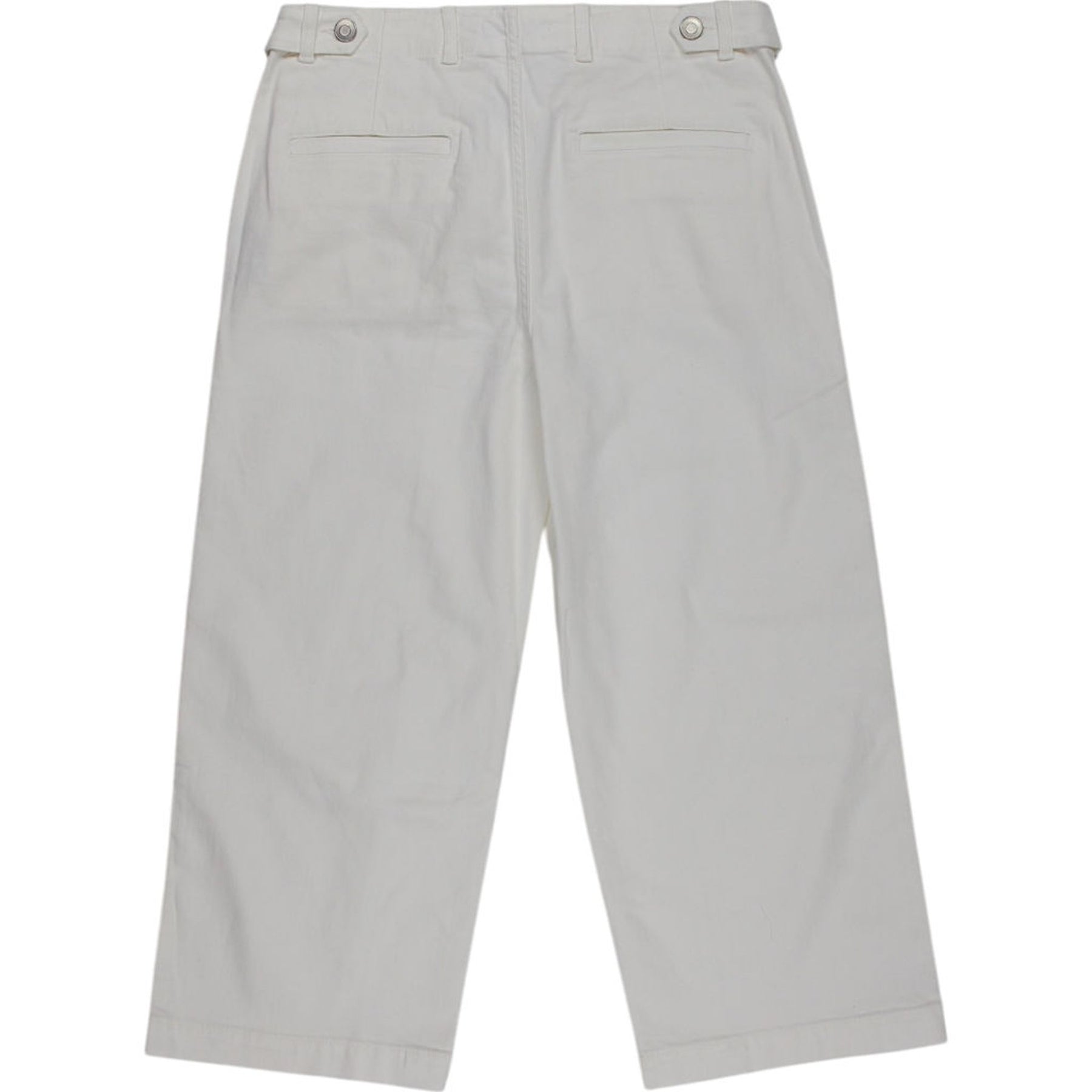 Baukjen White Cropped Trousers