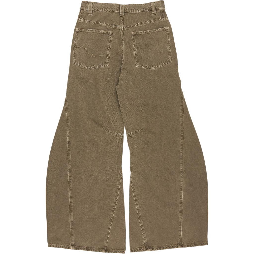 We The Free Khaki Eden High Slouchy Jeans