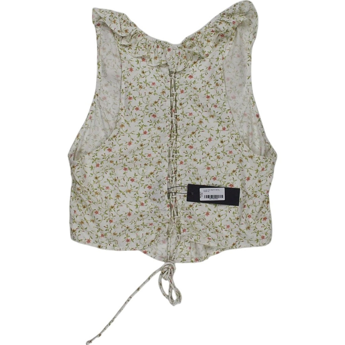 Motel Floral Crop Top