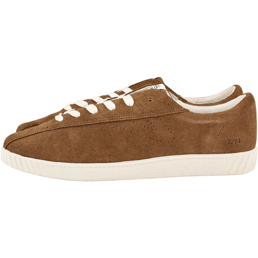 Tretorn Eton Brown Nylite Suede Trainers