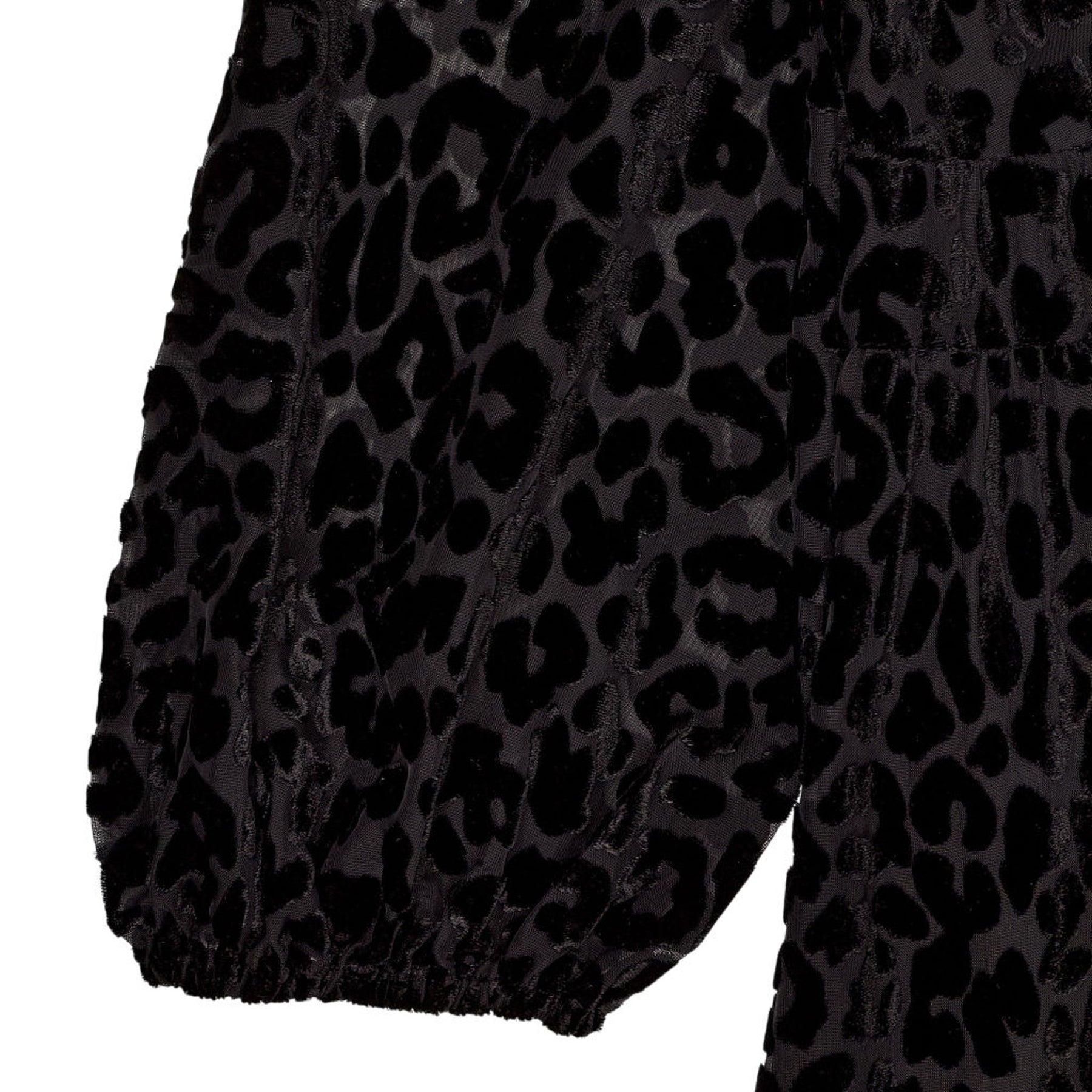 Strong Girls Club Black Leopard Print Midi Dress