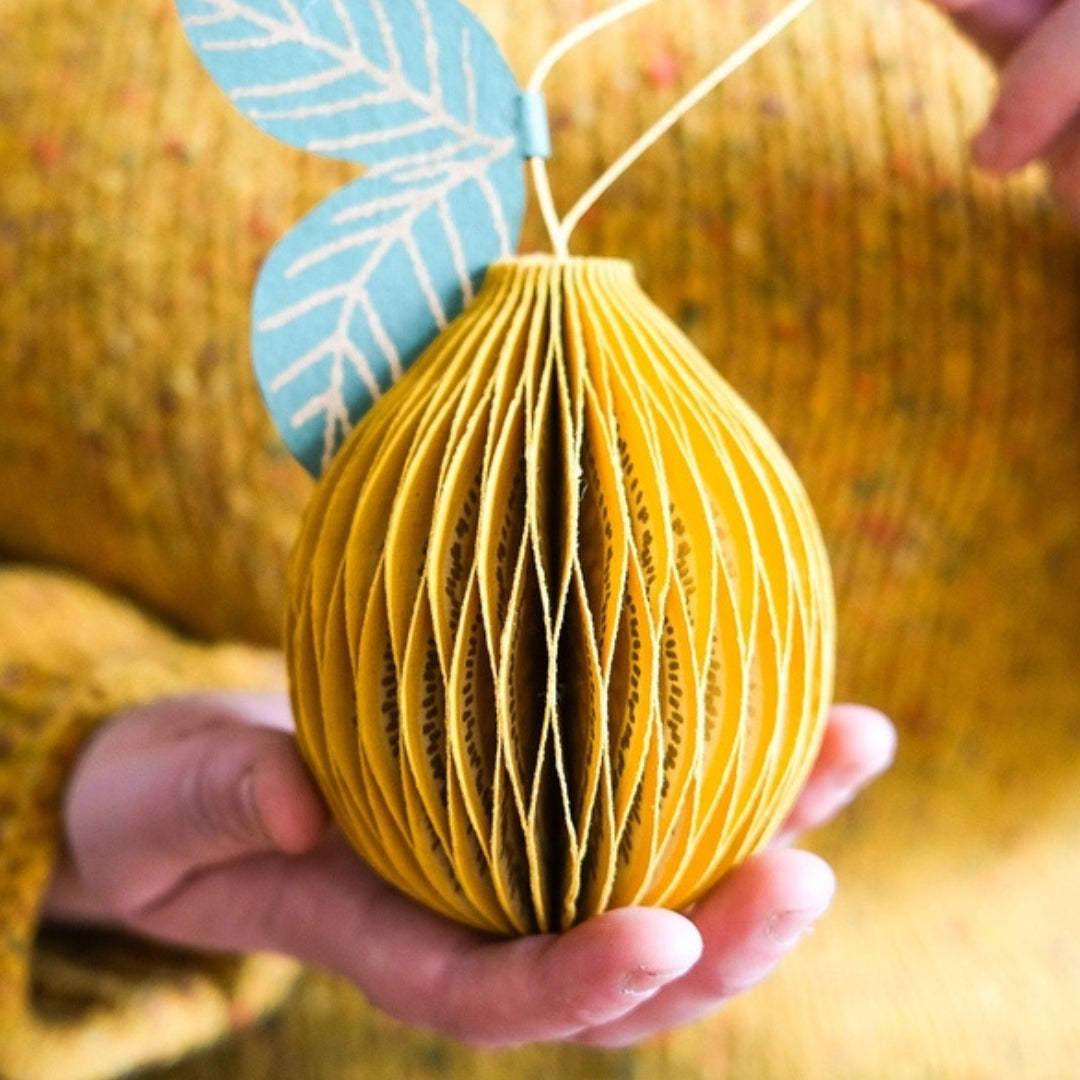 Honeycomb Paper Fruit Decoration- 5 designs