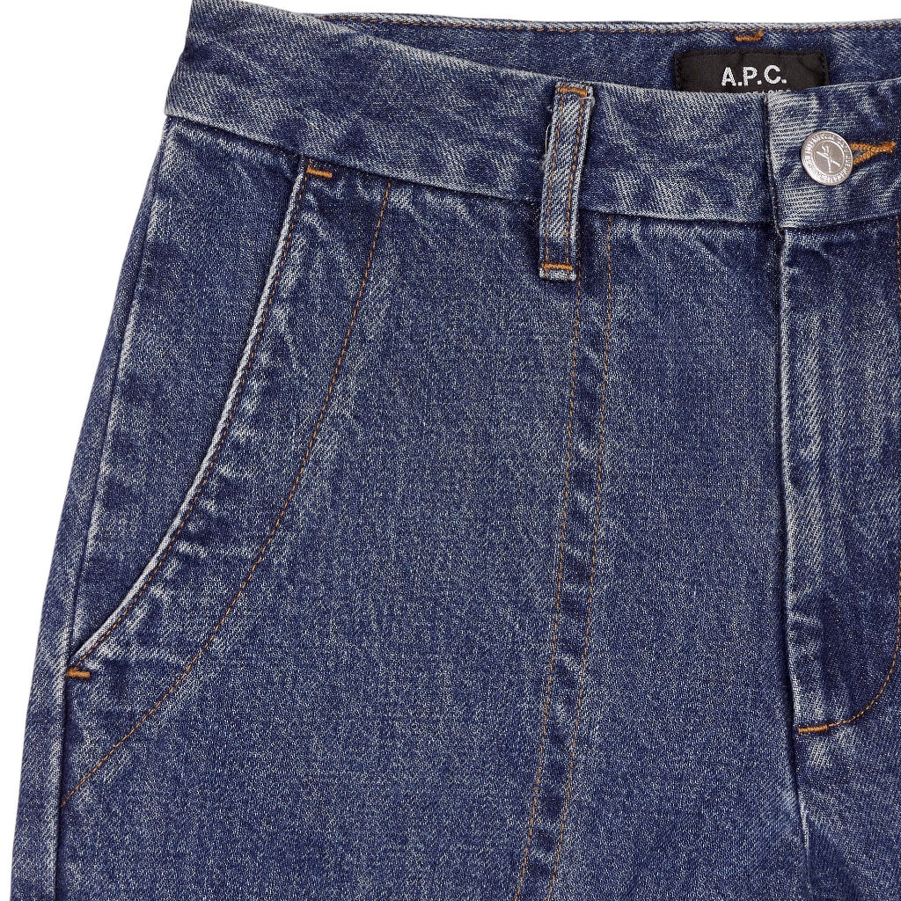 A.P.C. Blue Jean Seaside Denim Trousers