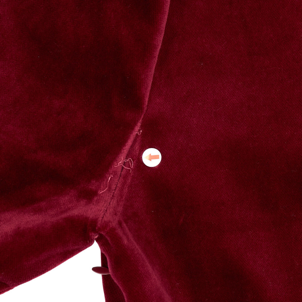 Wyse Burgundy Velvet Dress